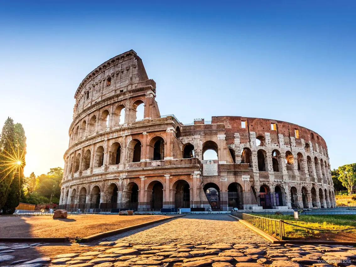 Colosseum guided morning portion of the Vatican combo tour