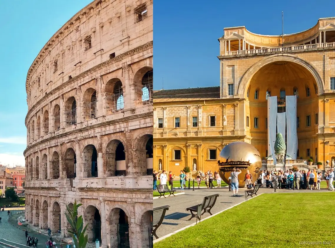Colosseum og Vatikanmuseerne kombitur, program for en hel dag